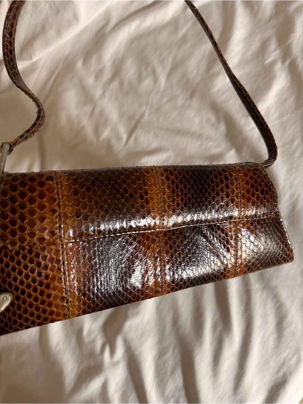 Vintage Snakeskin Purse - Picture 3 of 8